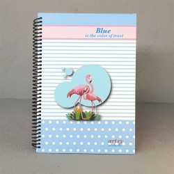 Flamingo Çizgili Not...
