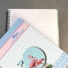 Flamingo Çizgili Not Defteri Ajanda