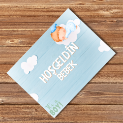 Hoşgeldin Bebek Hediye Not...