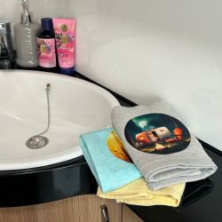 Karavan Havlu Seti 3'lü Mutfak Banyo El Havlusu